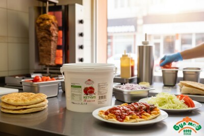 Кетчуп Класик PVC Кофа (5 кг) – Икономична Опаковка