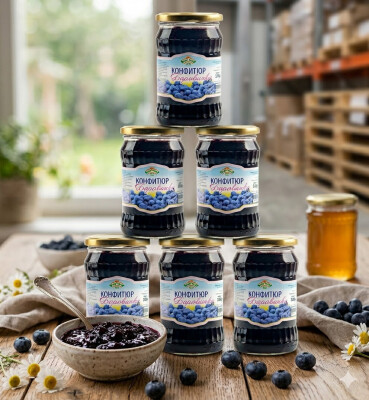 Стек Конфитюр от Боровинки (6 броя х 360 гр) – 60% плод Стек Конфитюр от Боровинки (6 броя х 360 гр) – 60% плод