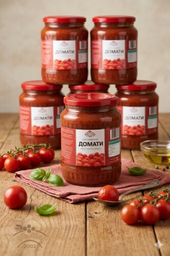 Стек Цели небелени домати (6 броя х 680 гр) – Bulmed 2002 | Топ цена