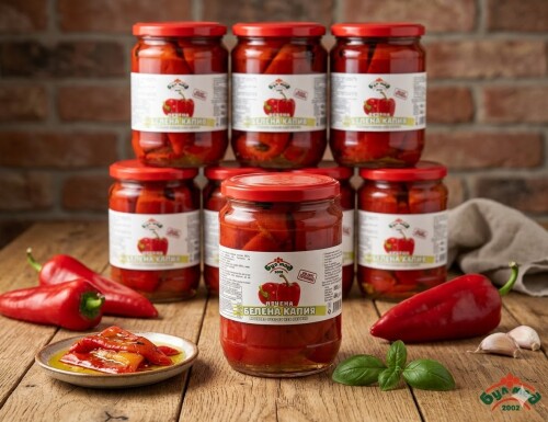 Стек Печена белена капия БЕЗ ОЦЕТ (6 броя х 680 гр) – Булмед 2002